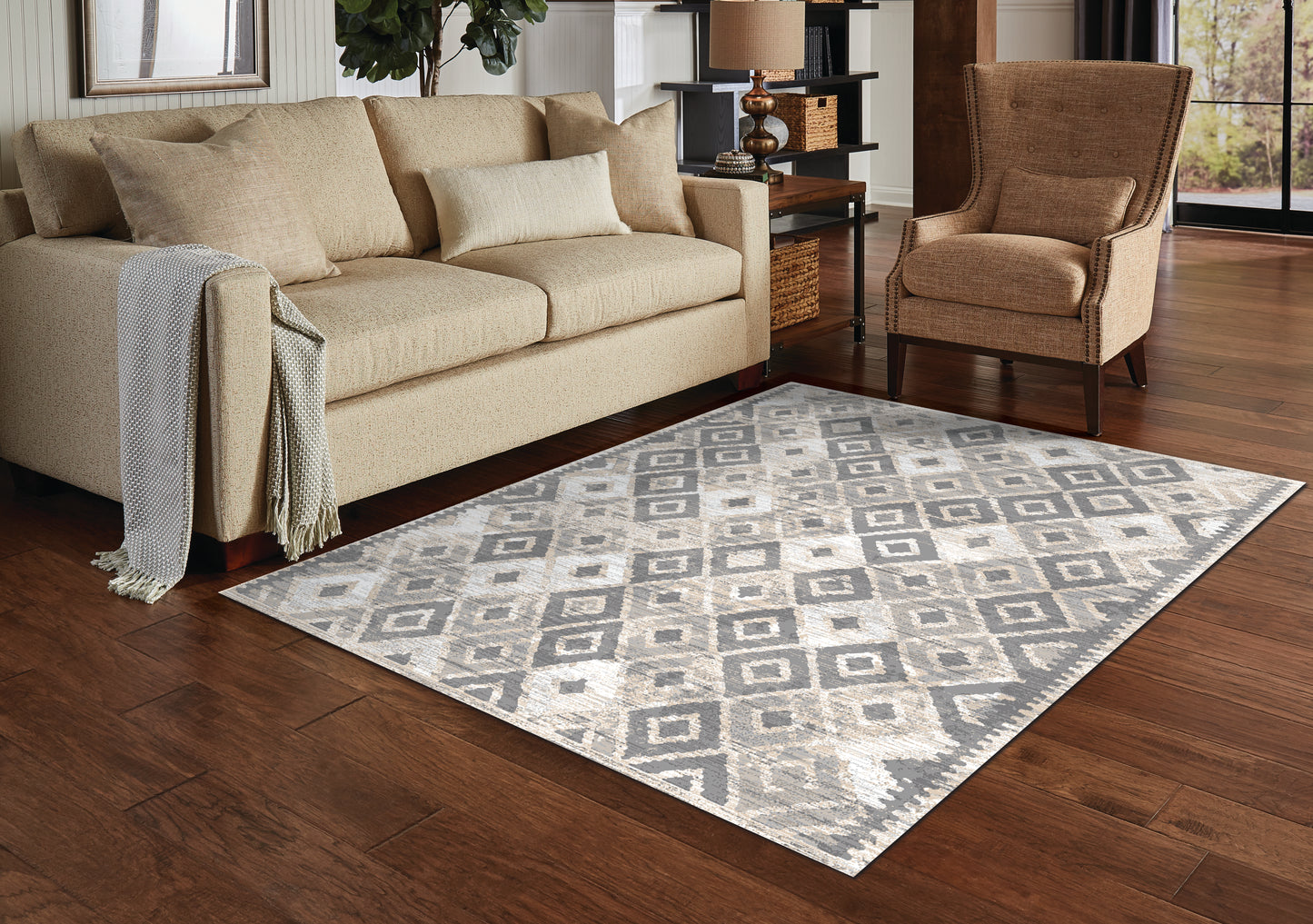 EGYPTIAN AREA RUGS COLLECTION - KENDRA MODERN AND CLASSIC