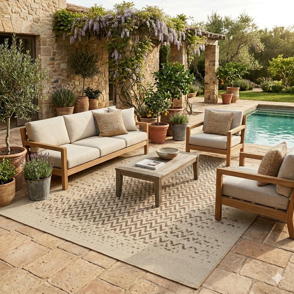 DAWN JUTE AREA RUGS INDOOR AND OUTDOOR COLLECTION