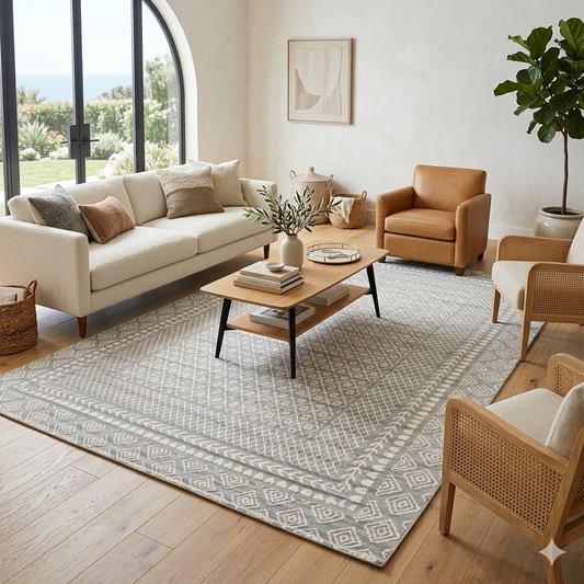 Anatolian Mist Neutral Turkish Rug -FS032