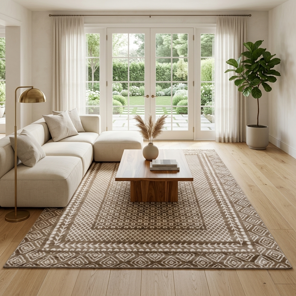 Anatolian Mist Neutral Turkish Rug -FS032