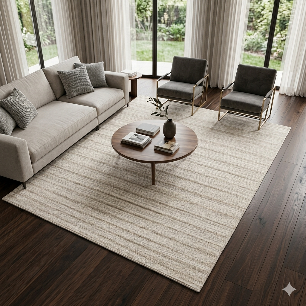 Modern Structured Area Rug  -FS037