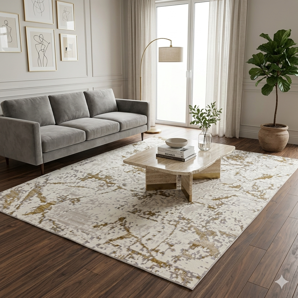 Desert Vintage Collection - Turkish Abstract Area Rugs