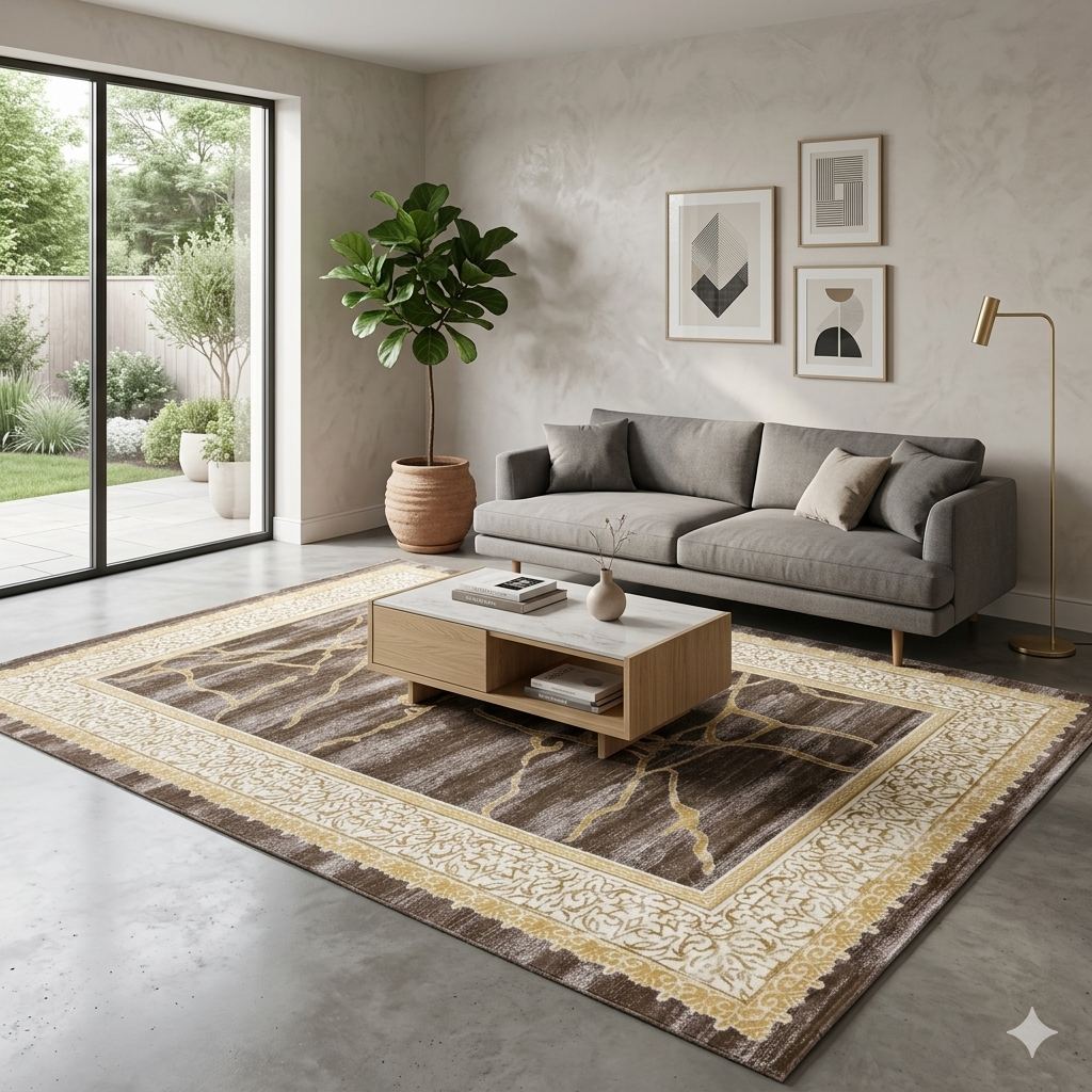 Royal Medallion Collection - Turkish Modern Area Rugs