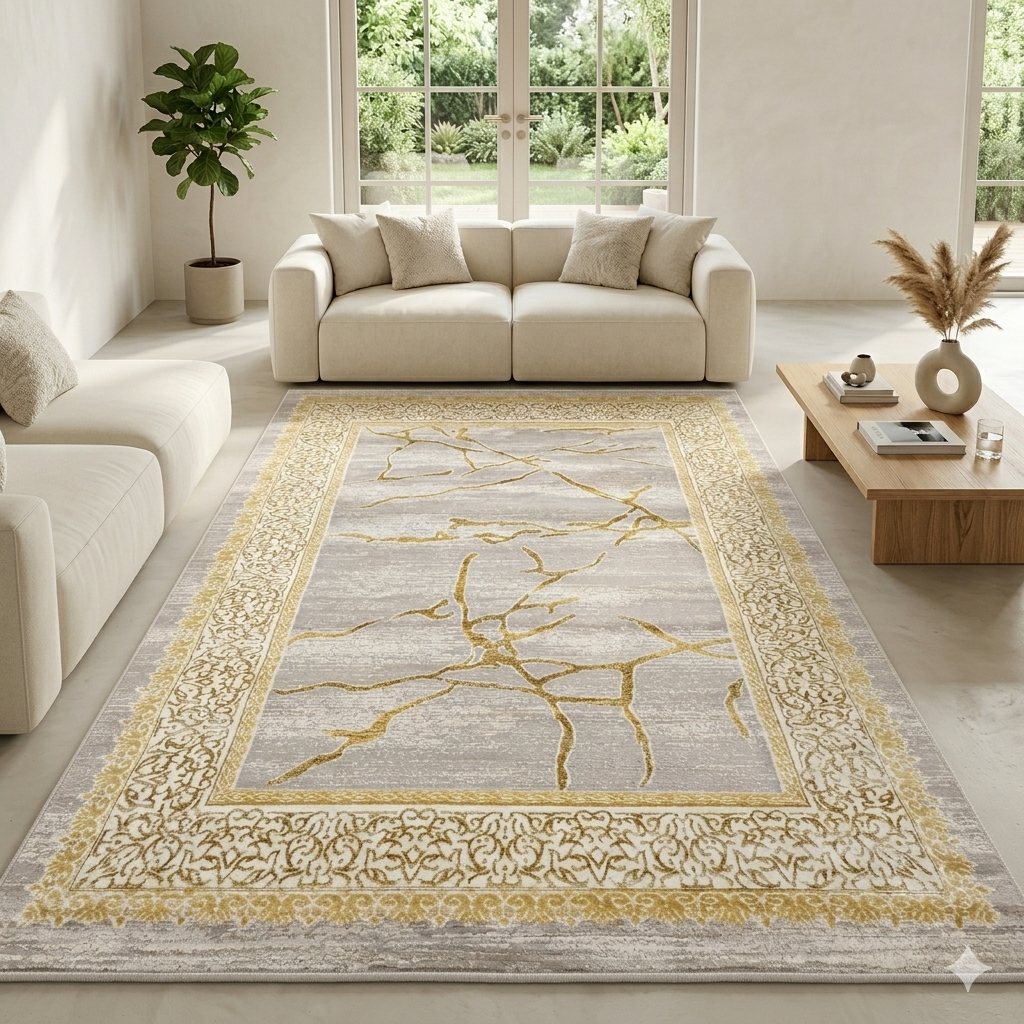 Royal Medallion Collection - Turkish Modern Area Rugs