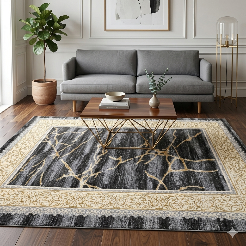 Royal Medallion Collection - Turkish Modern Area Rugs