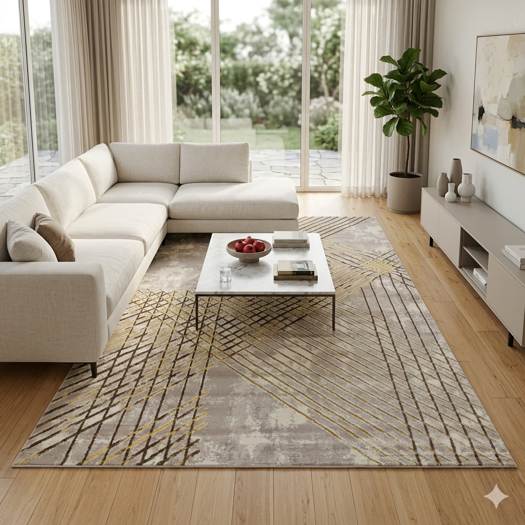 Urban Texture Collection - Turkish Modern Area Rugs