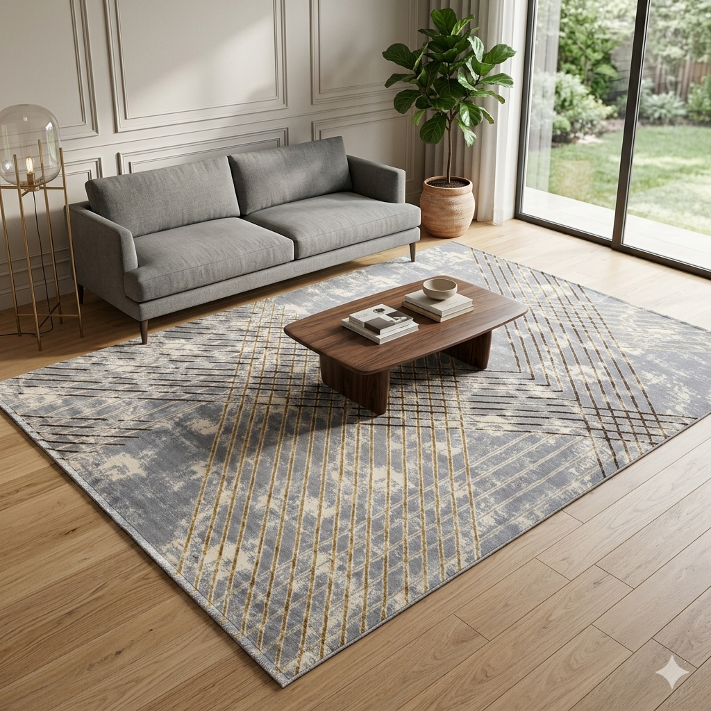 Urban Texture Collection - Turkish Modern Area Rugs