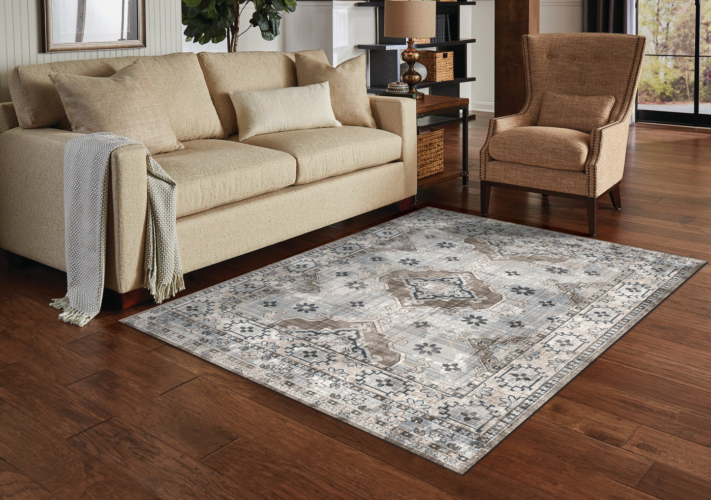 EGYPTIAN AREA RUGS COLLECTION - KENDRA MODERN AND CLASSIC